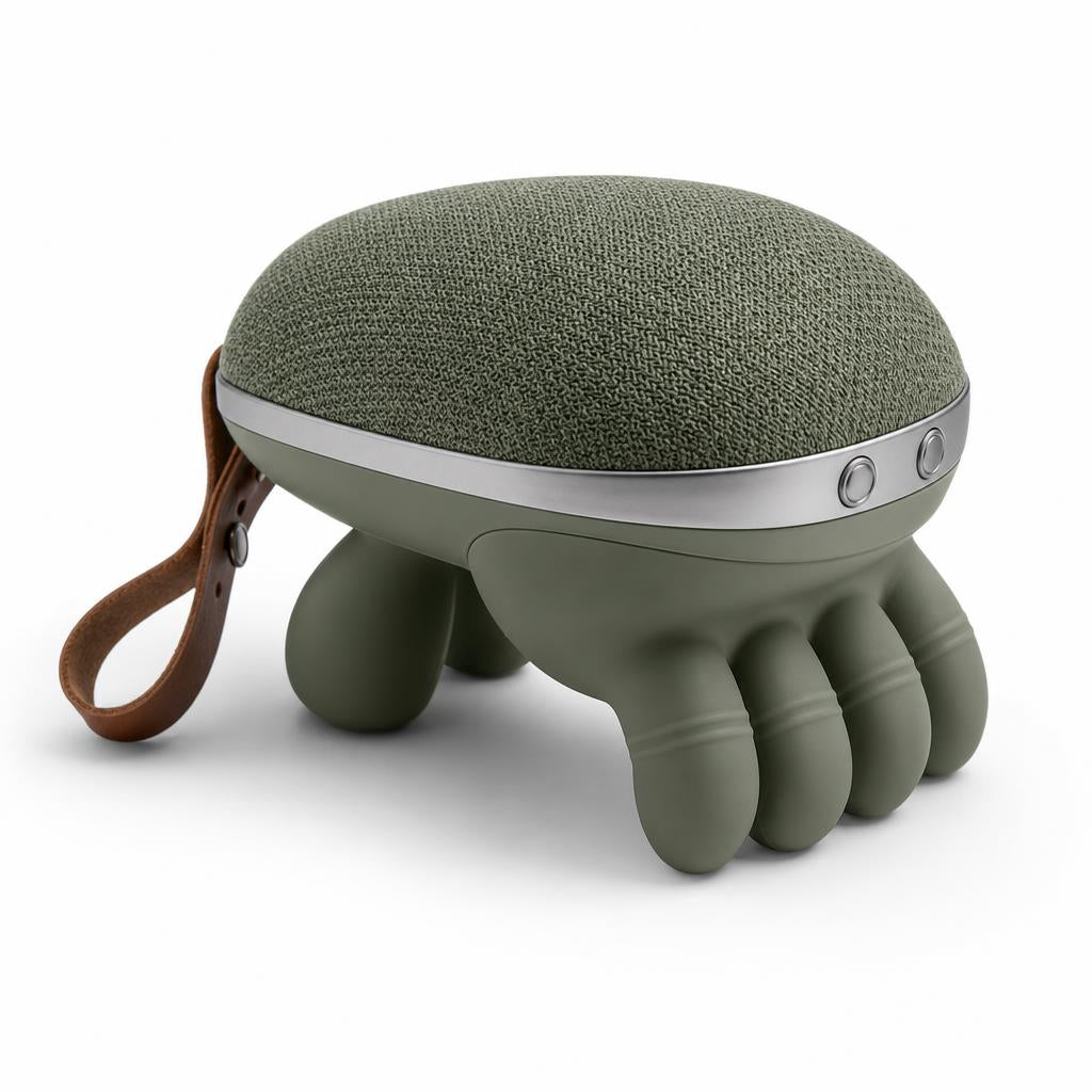 InnovAx Relax masajeador de amasado con 8 dedos de silicona